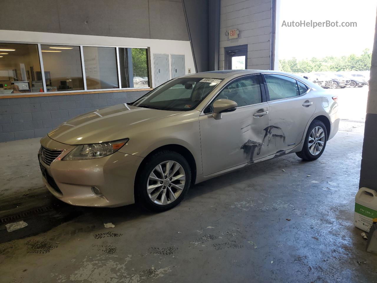 2013 Lexus Es 300h Gold vin: JTHBW1GG3D2009073