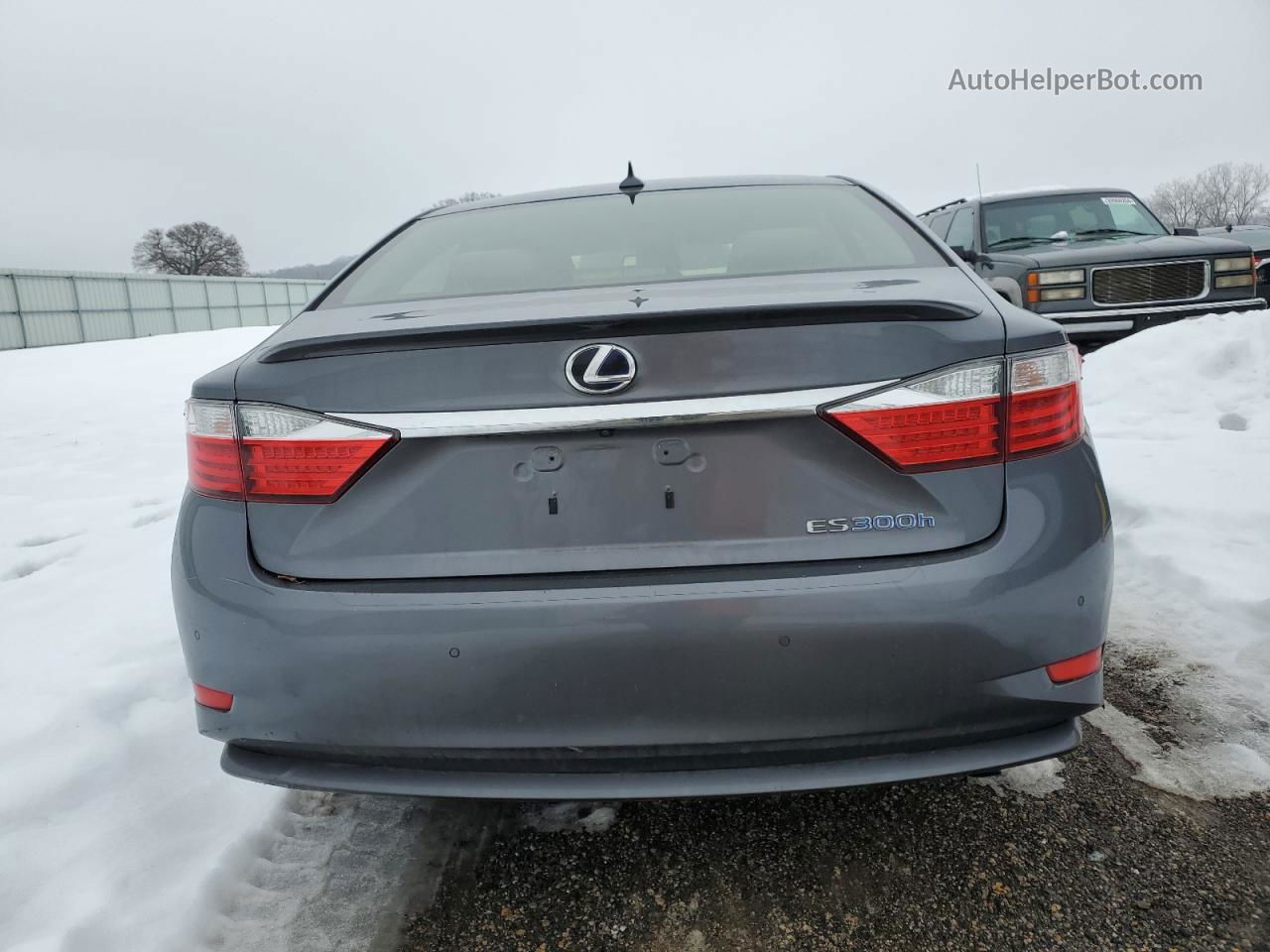 2013 Lexus Es 300h Gray vin: JTHBW1GG3D2013351