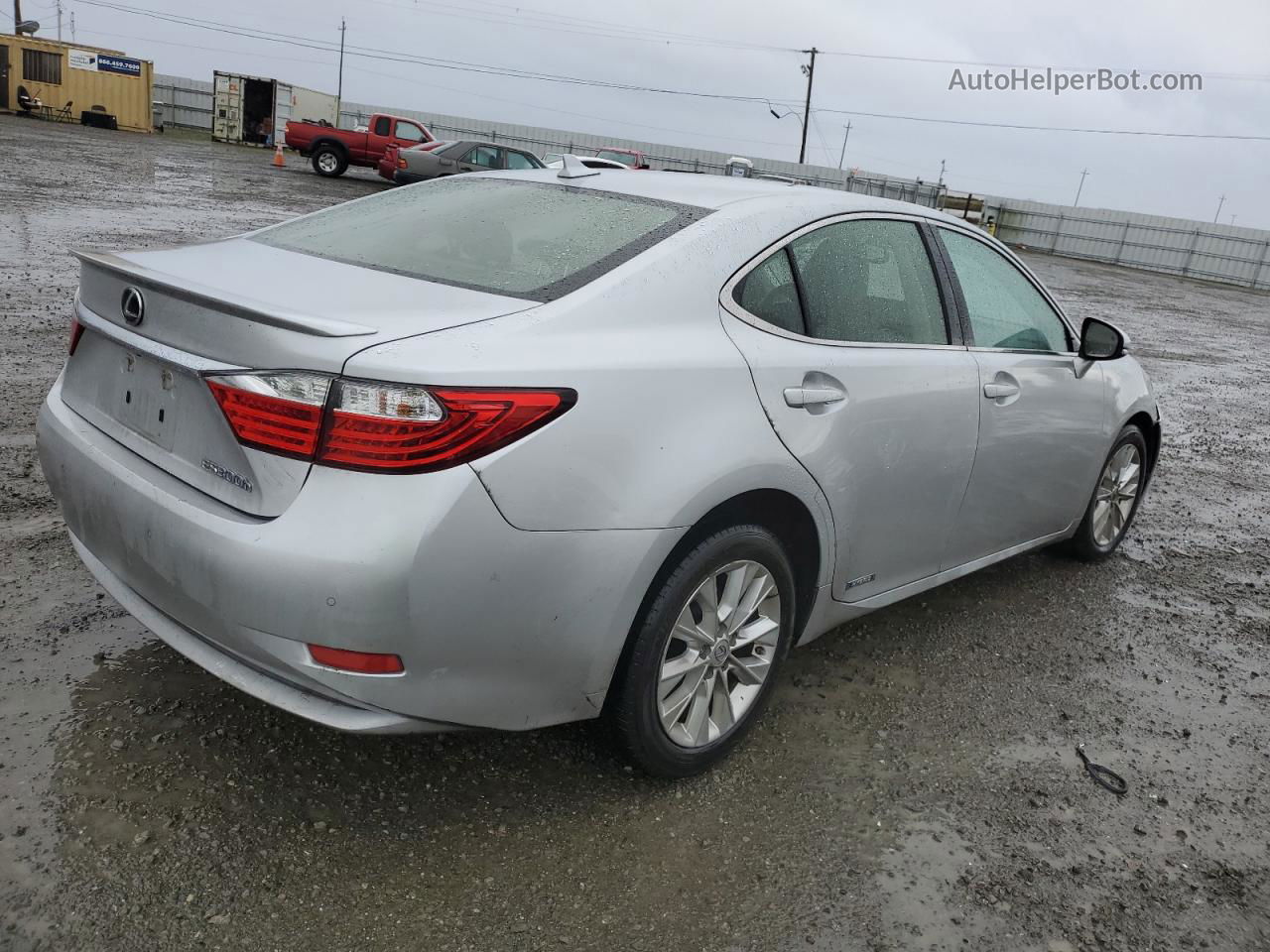 2013 Lexus Es 300h Silver vin: JTHBW1GG3D2013883