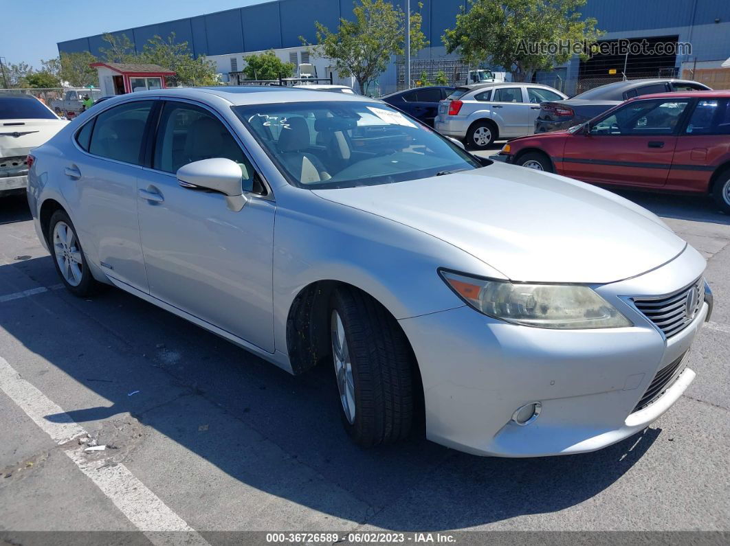 2013 Lexus Es 300h Silver vin: JTHBW1GG3D2019392