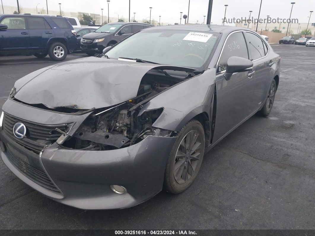 2013 Lexus Es 300h   Gray vin: JTHBW1GG3D2021725