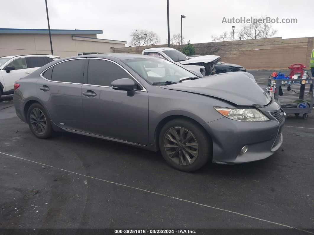 2013 Lexus Es 300h   Gray vin: JTHBW1GG3D2021725