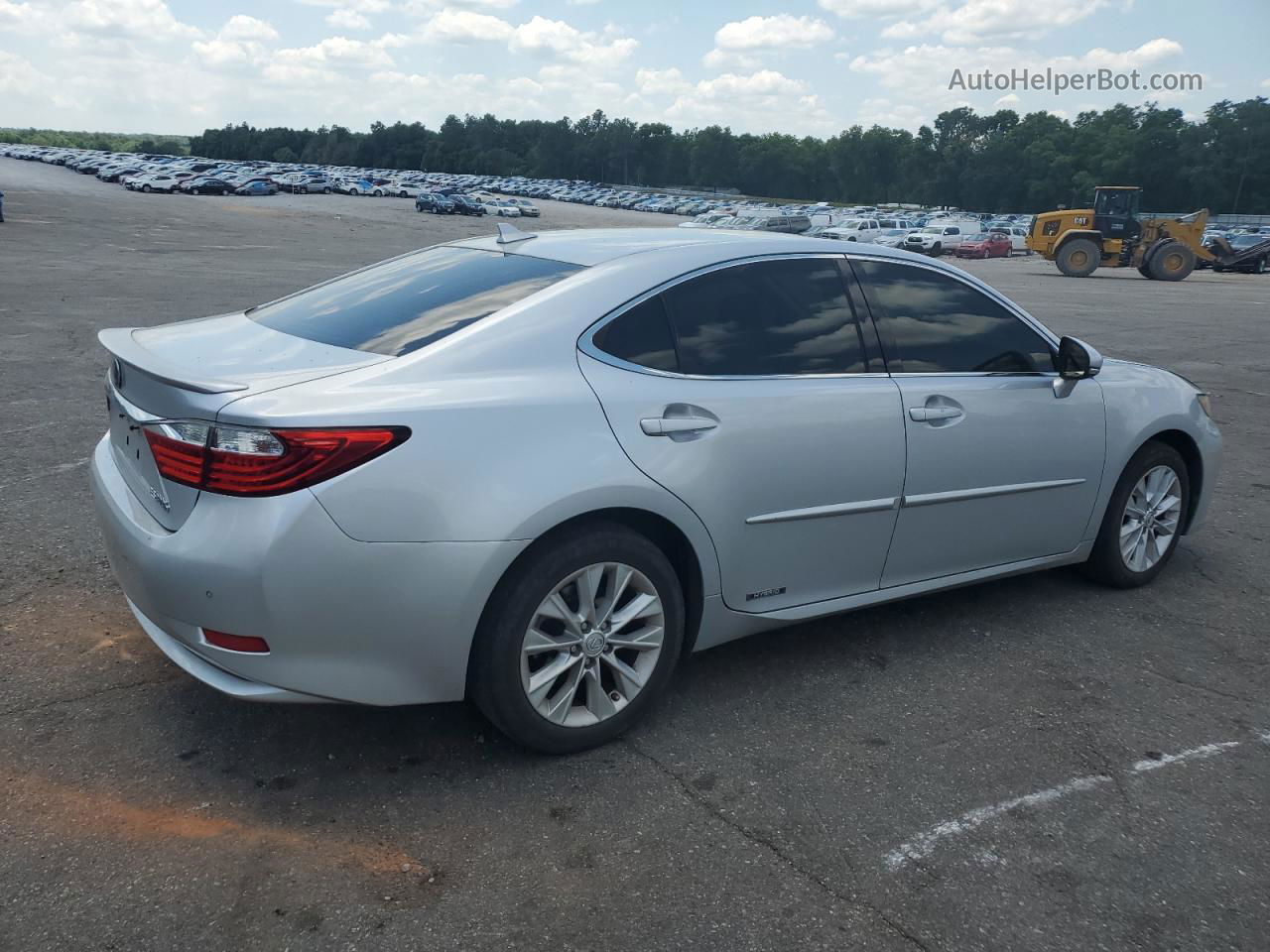 2013 Lexus Es 300h Silver vin: JTHBW1GG3D2024429