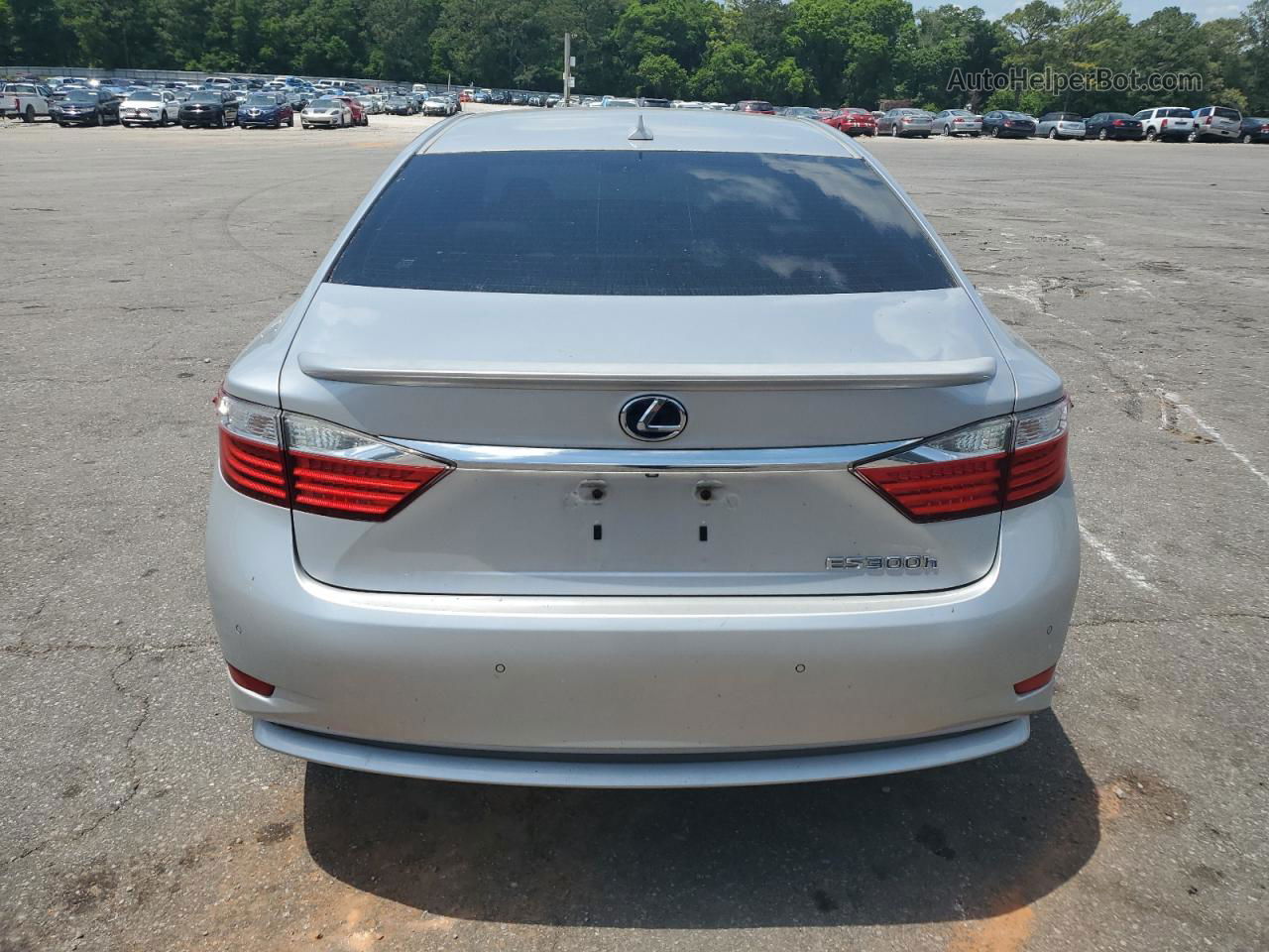 2013 Lexus Es 300h Silver vin: JTHBW1GG3D2024429