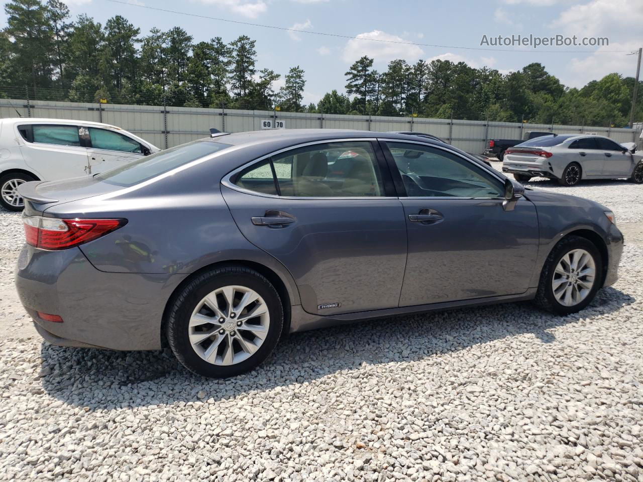 2014 Lexus Es 300h Gray vin: JTHBW1GG3E2043757