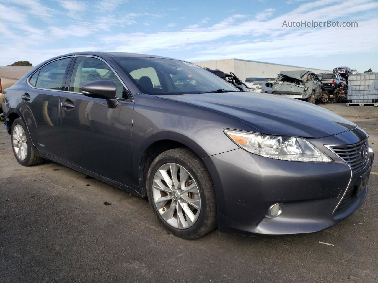 2014 Lexus Es 300h Серый vin: JTHBW1GG3E2056606