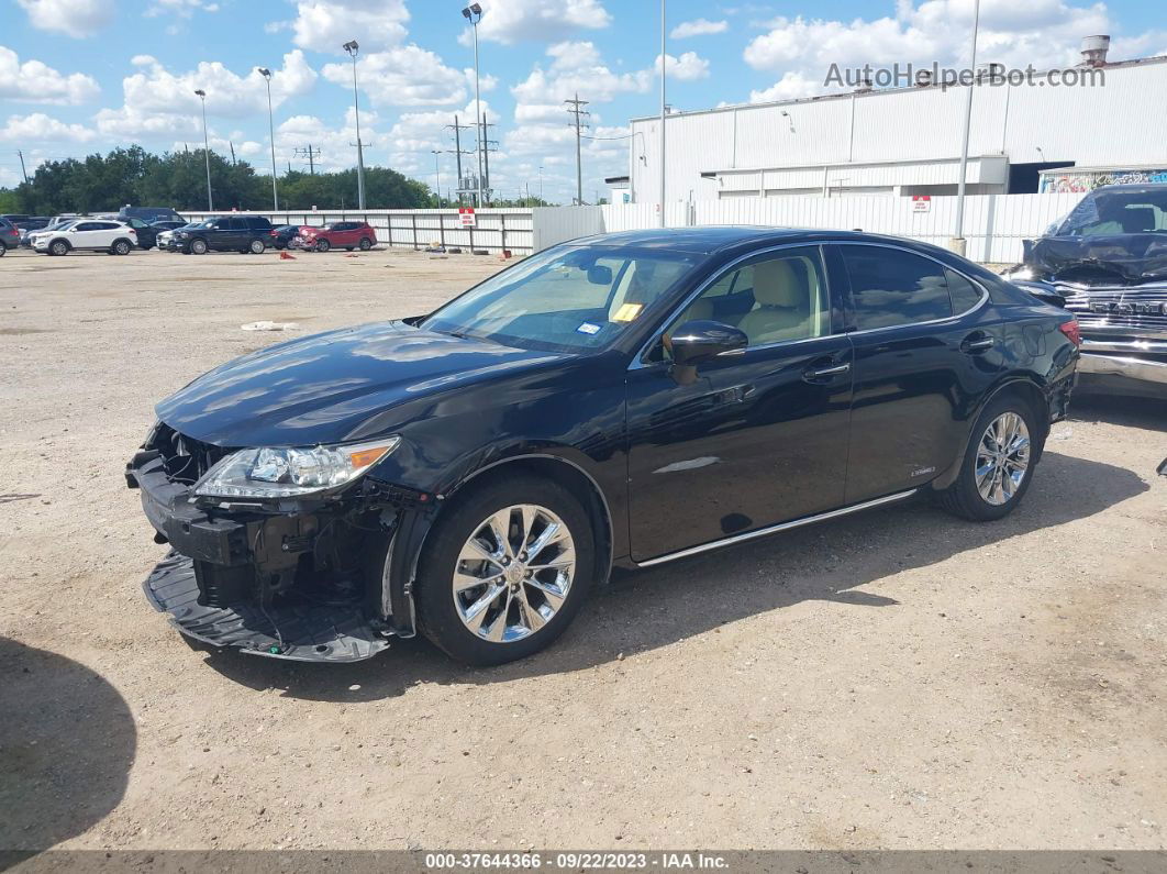 2015 Lexus Es 300h Hybrid Black vin: JTHBW1GG3F2079028