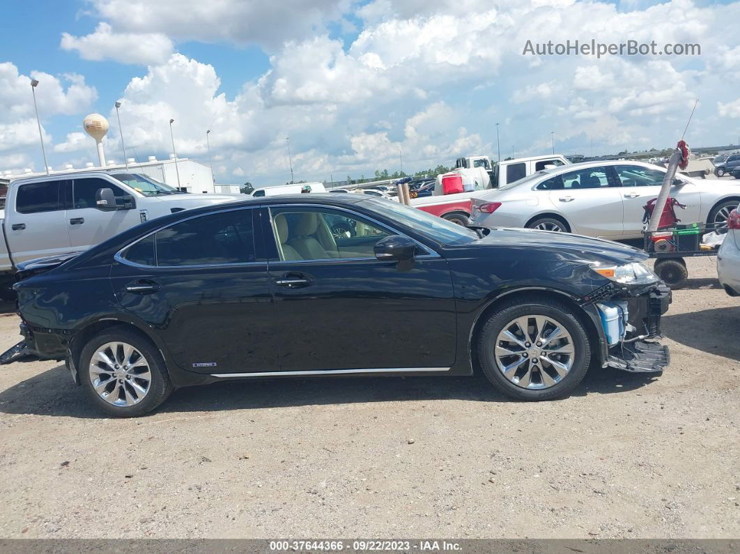 2015 Lexus Es 300h Hybrid Black vin: JTHBW1GG3F2079028