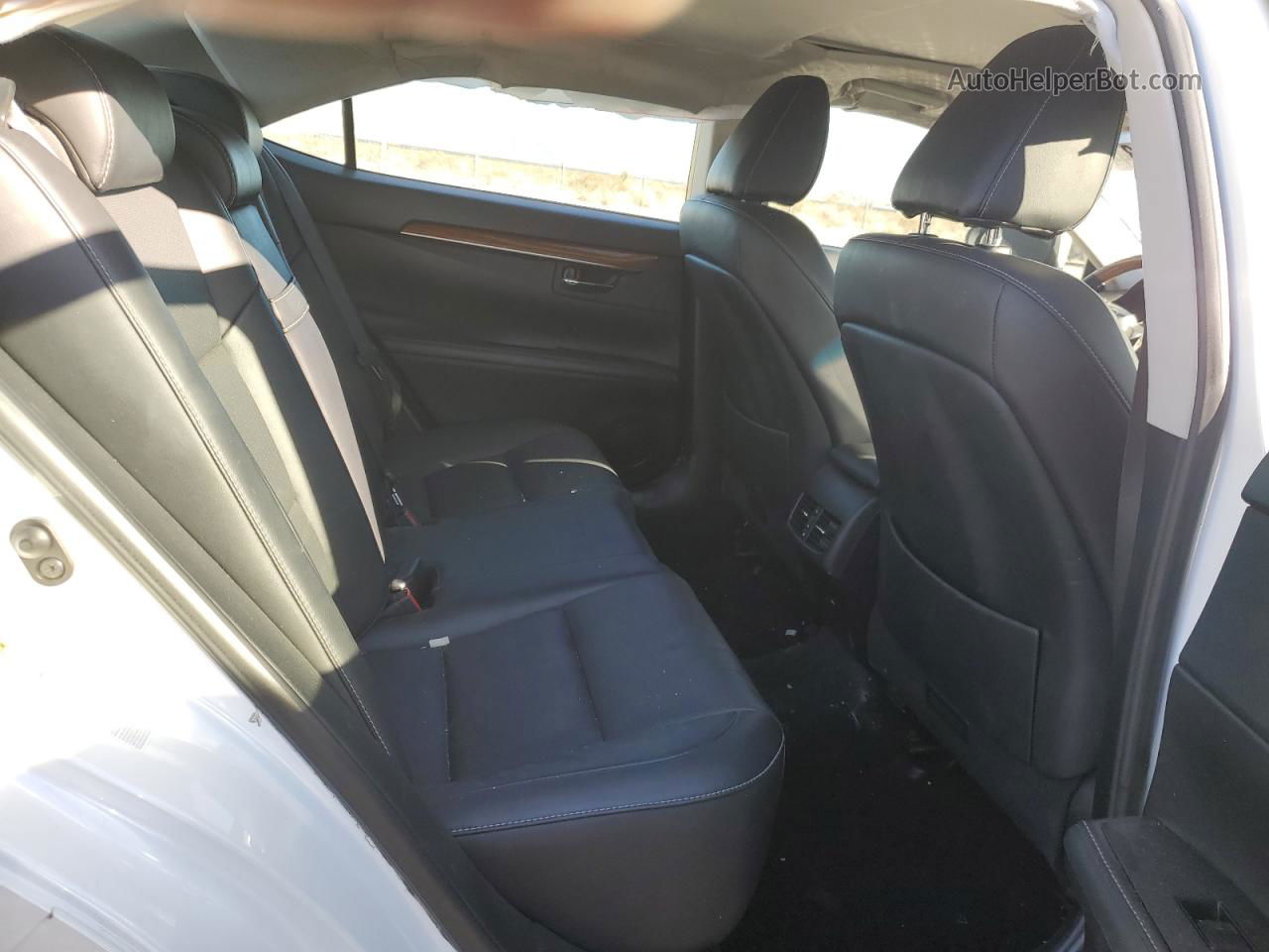 2015 Lexus Es 300h White vin: JTHBW1GG3F2088666