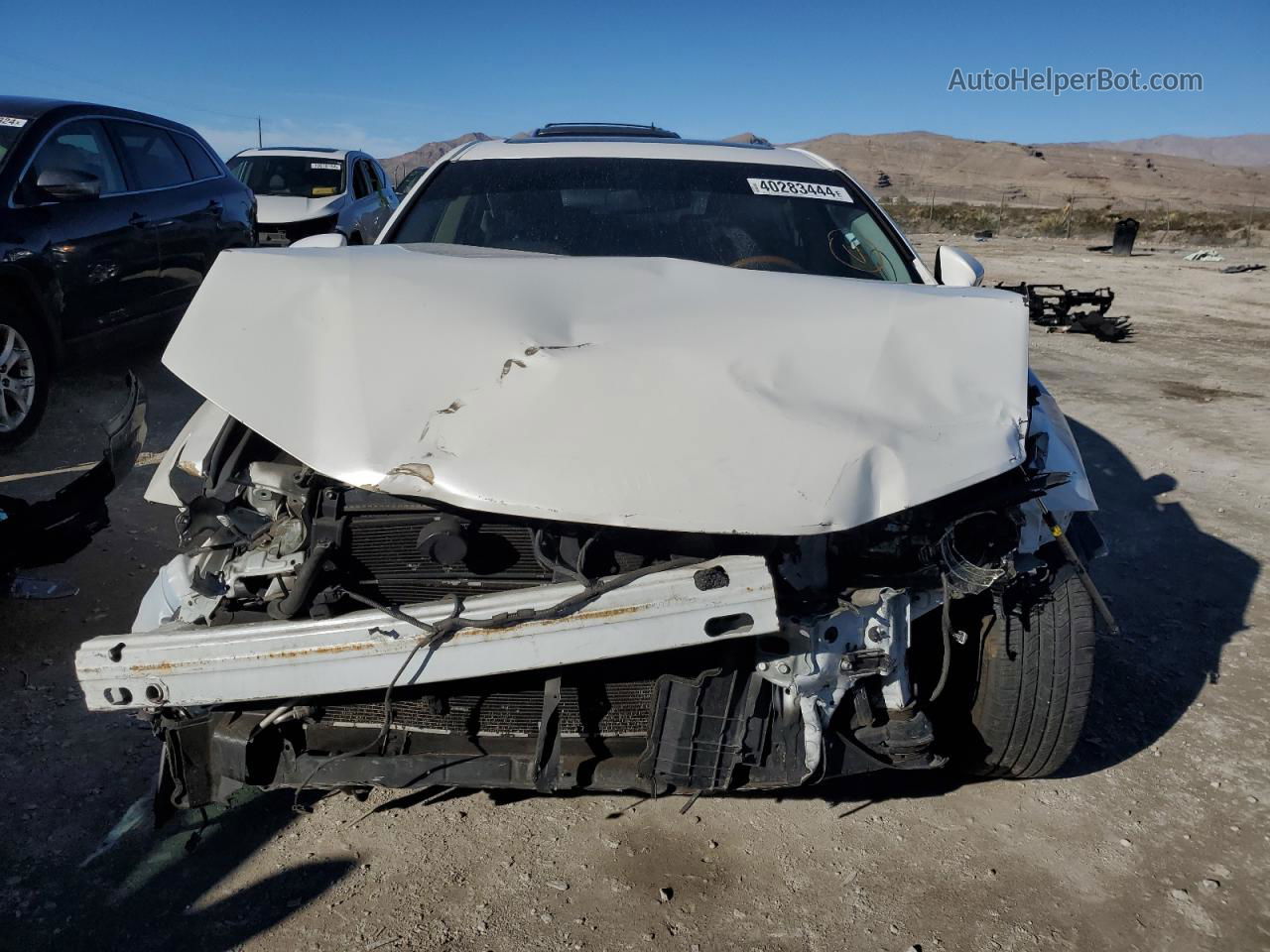 2015 Lexus Es 300h White vin: JTHBW1GG3F2088666
