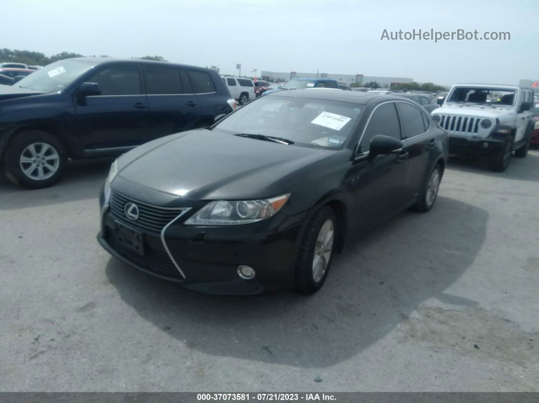 2015 Lexus Es 300h Hybrid Black vin: JTHBW1GG3F2089249