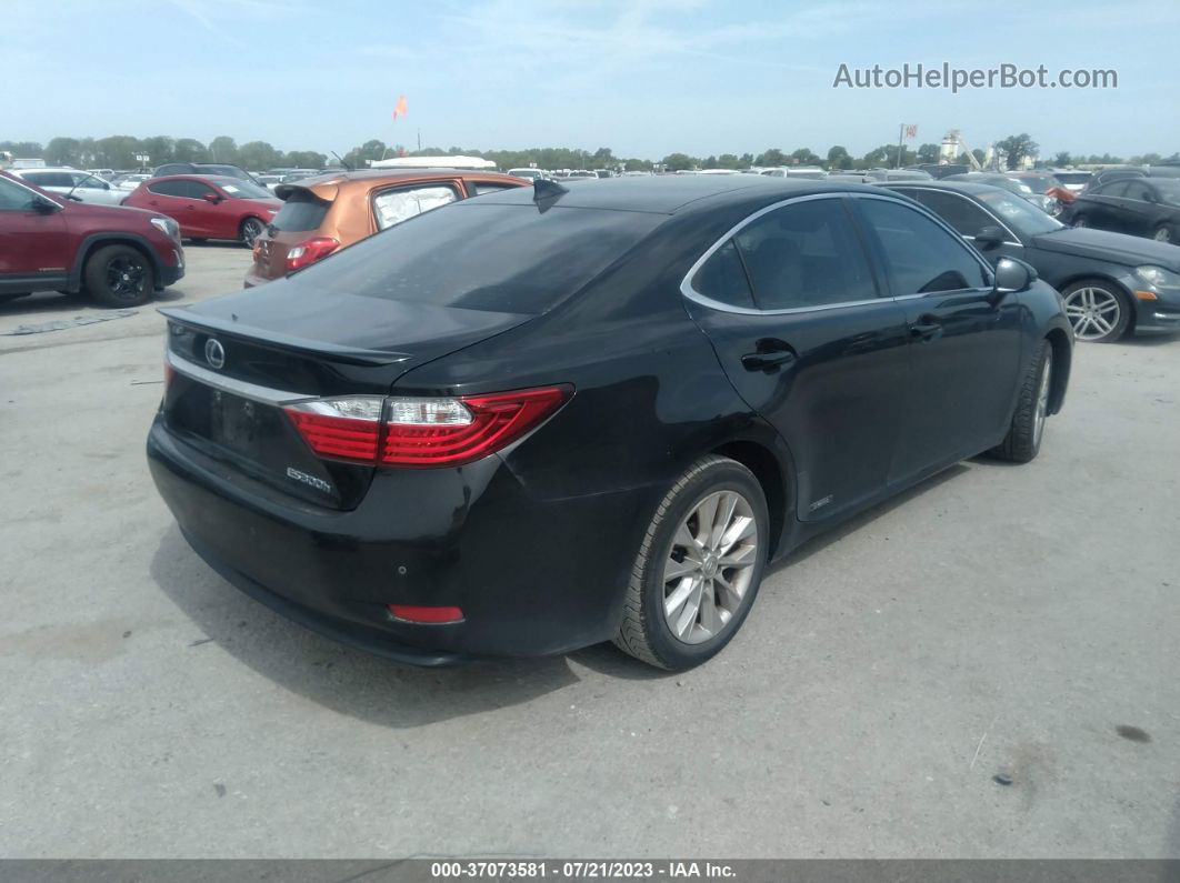 2015 Lexus Es 300h Hybrid Black vin: JTHBW1GG3F2089249