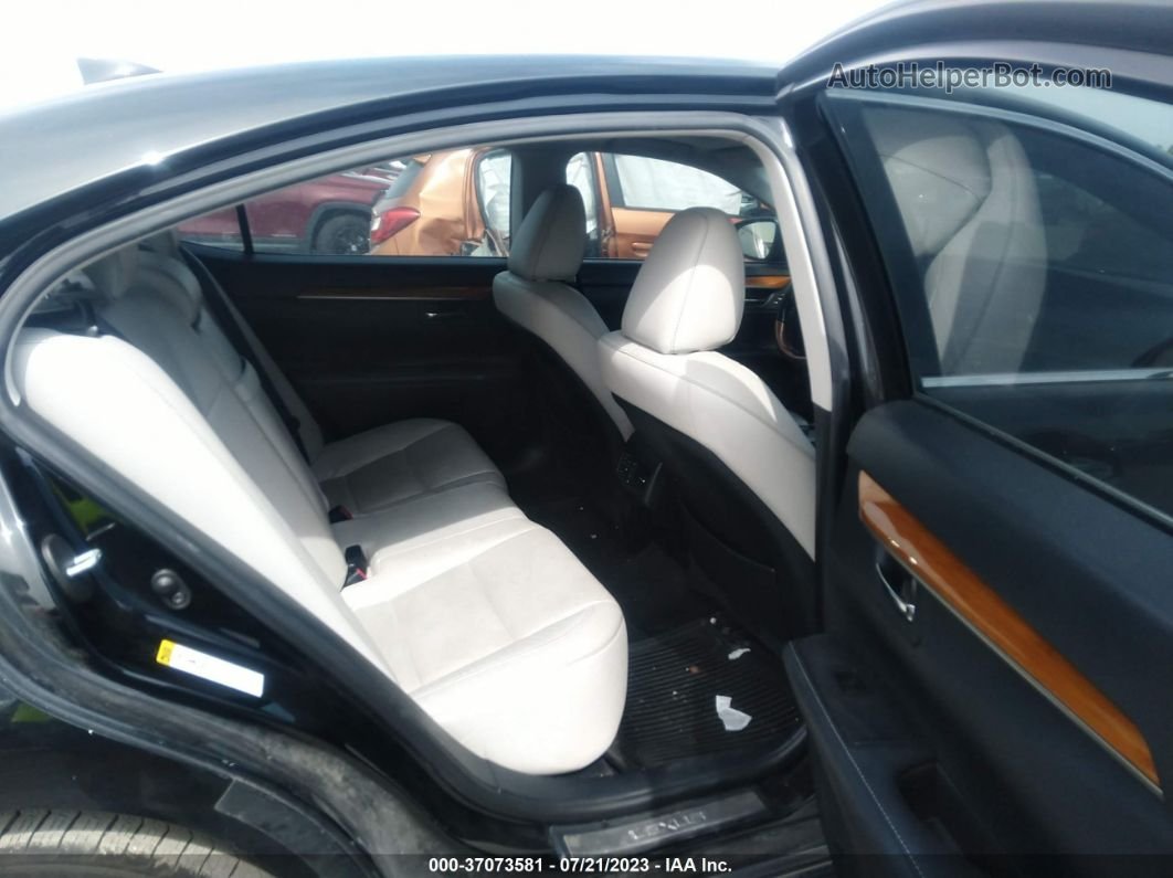 2015 Lexus Es 300h Hybrid Black vin: JTHBW1GG3F2089249