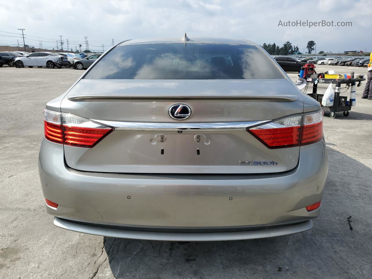 2015 Lexus Es 300h Tan vin: JTHBW1GG3F2092622