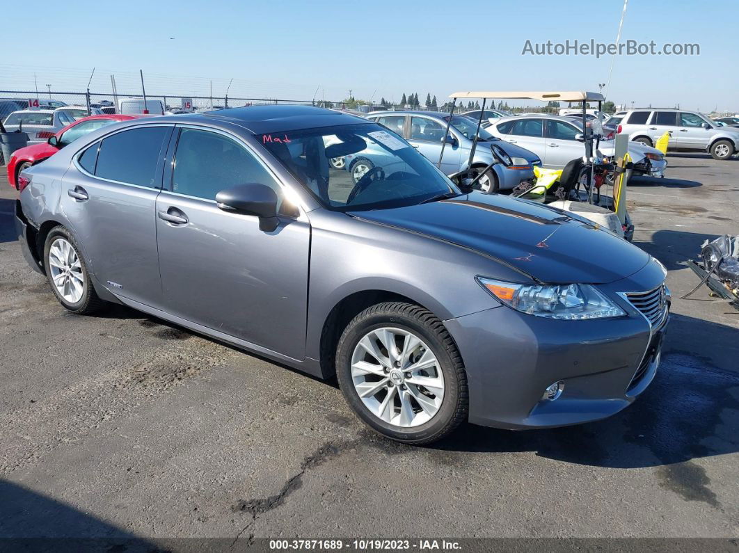 2015 Lexus Es 300h Gray vin: JTHBW1GG3F2094550