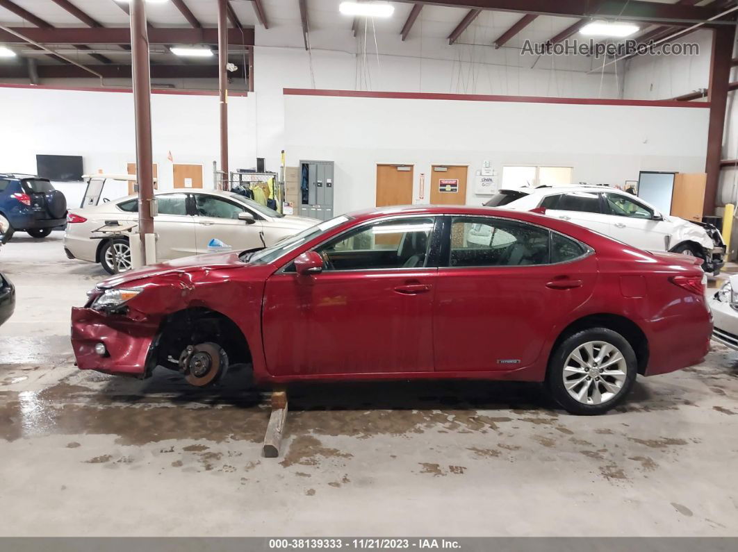 2015 Lexus Es 300h Red vin: JTHBW1GG3F2095407