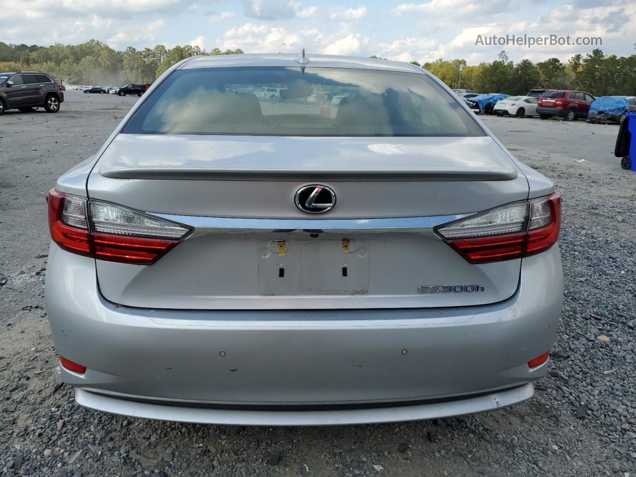 2016 Lexus Es 300h Silver vin: JTHBW1GG3G2104155