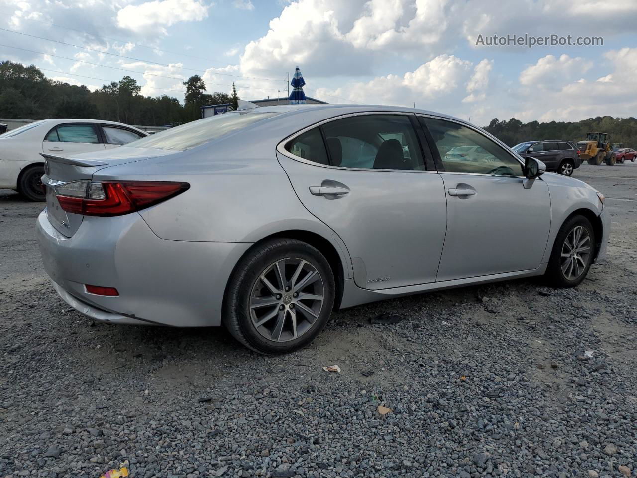 2016 Lexus Es 300h Серебряный vin: JTHBW1GG3G2104155