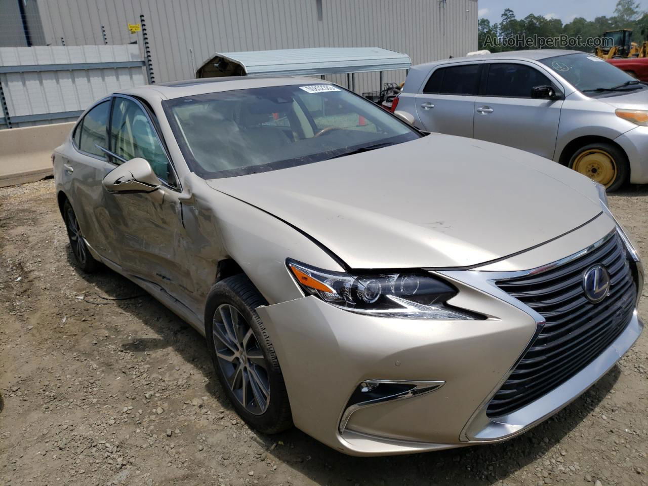 2018 Lexus Es 300h Золотой vin: JTHBW1GG3J2168493