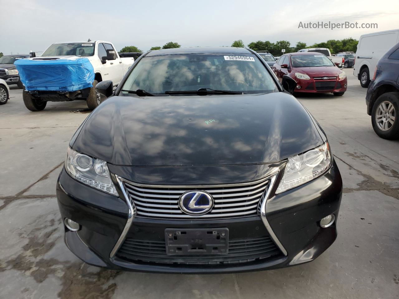 2013 Lexus Es 300h Черный vin: JTHBW1GG4D2003072