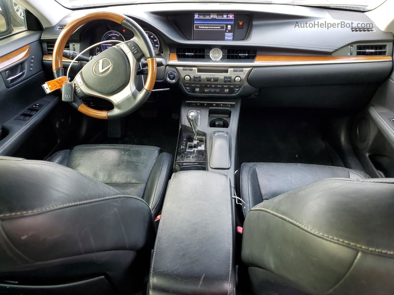 2013 Lexus Es 300h Черный vin: JTHBW1GG4D2003072