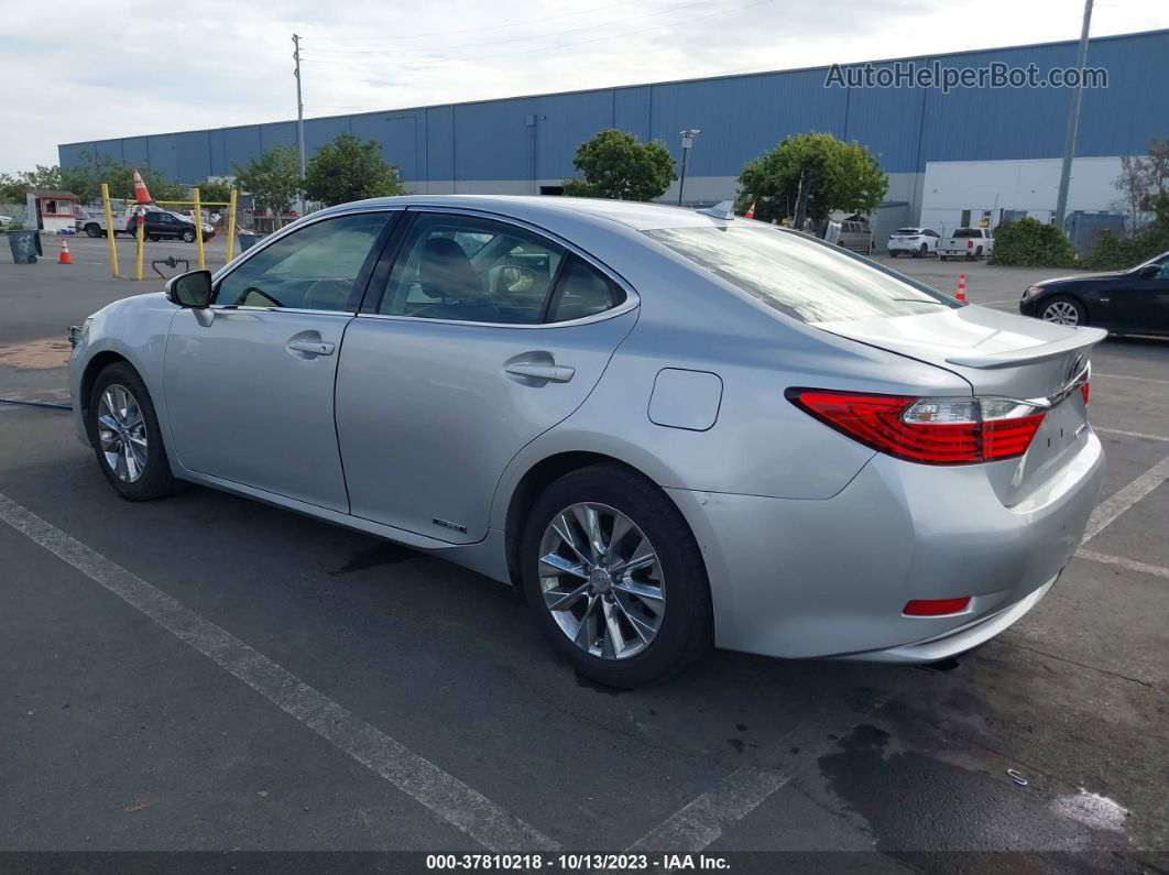 2013 Lexus Es 300h Hybrid Silver vin: JTHBW1GG4D2010653