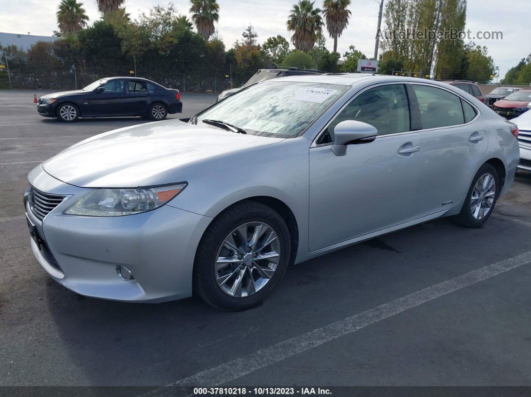 2013 Lexus Es 300h Hybrid Silver vin: JTHBW1GG4D2010653