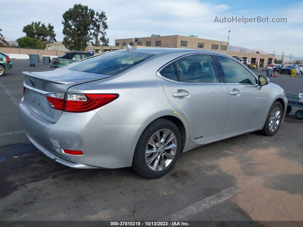 2013 Lexus Es 300h Hybrid Silver vin: JTHBW1GG4D2010653