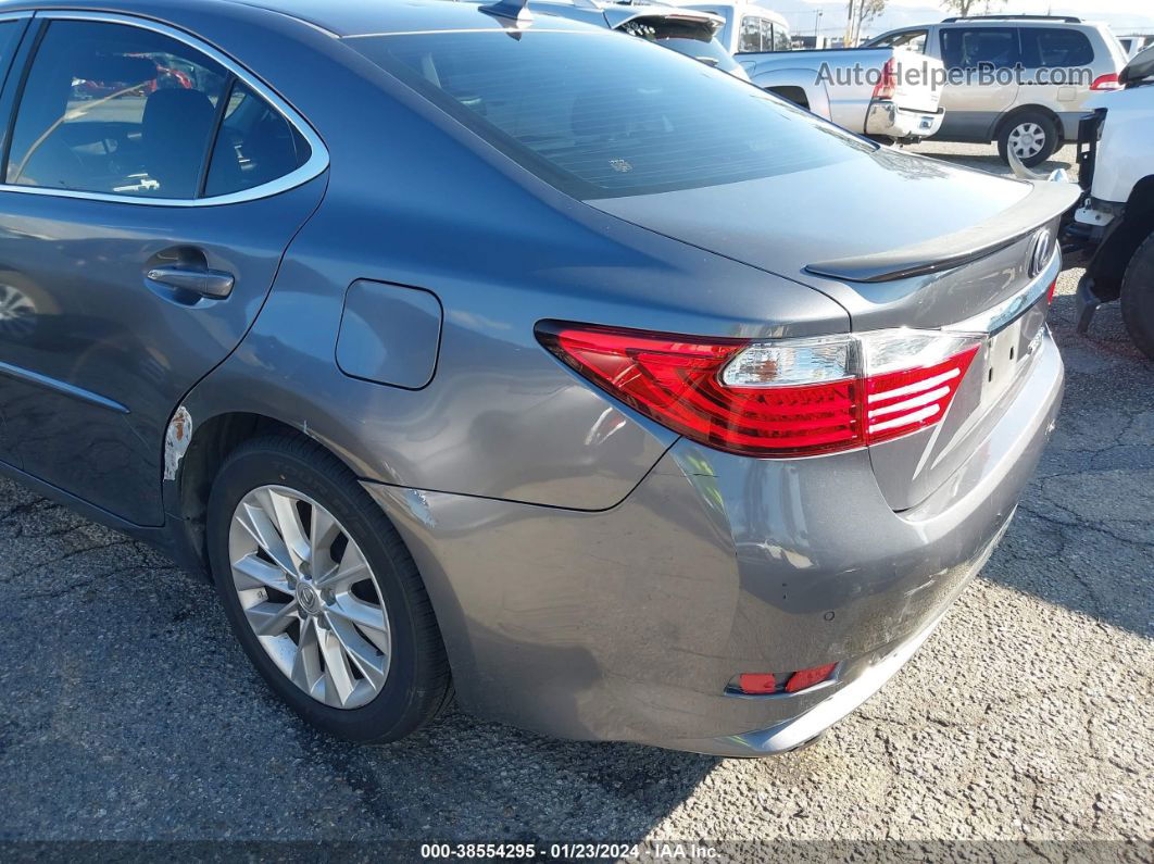 2013 Lexus Es 300h Gray vin: JTHBW1GG4D2012564