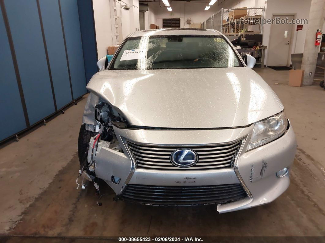 2013 Lexus Es 300h   Серебряный vin: JTHBW1GG4D2031356