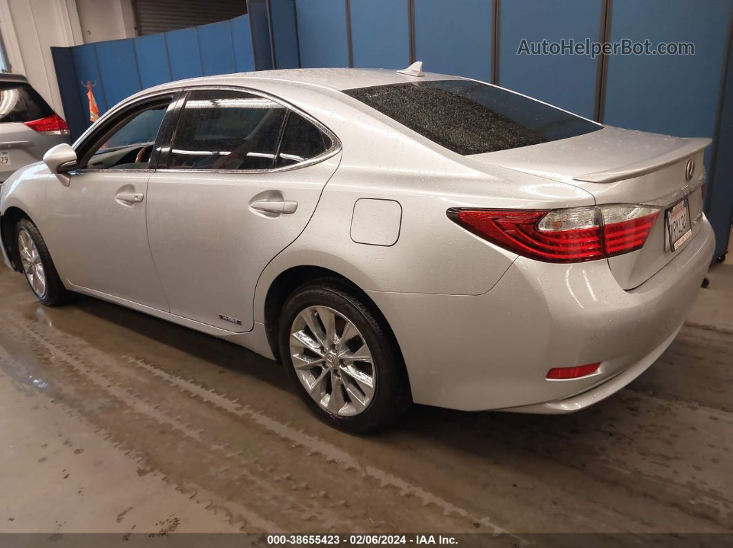 2013 Lexus Es 300h   Silver vin: JTHBW1GG4D2031356