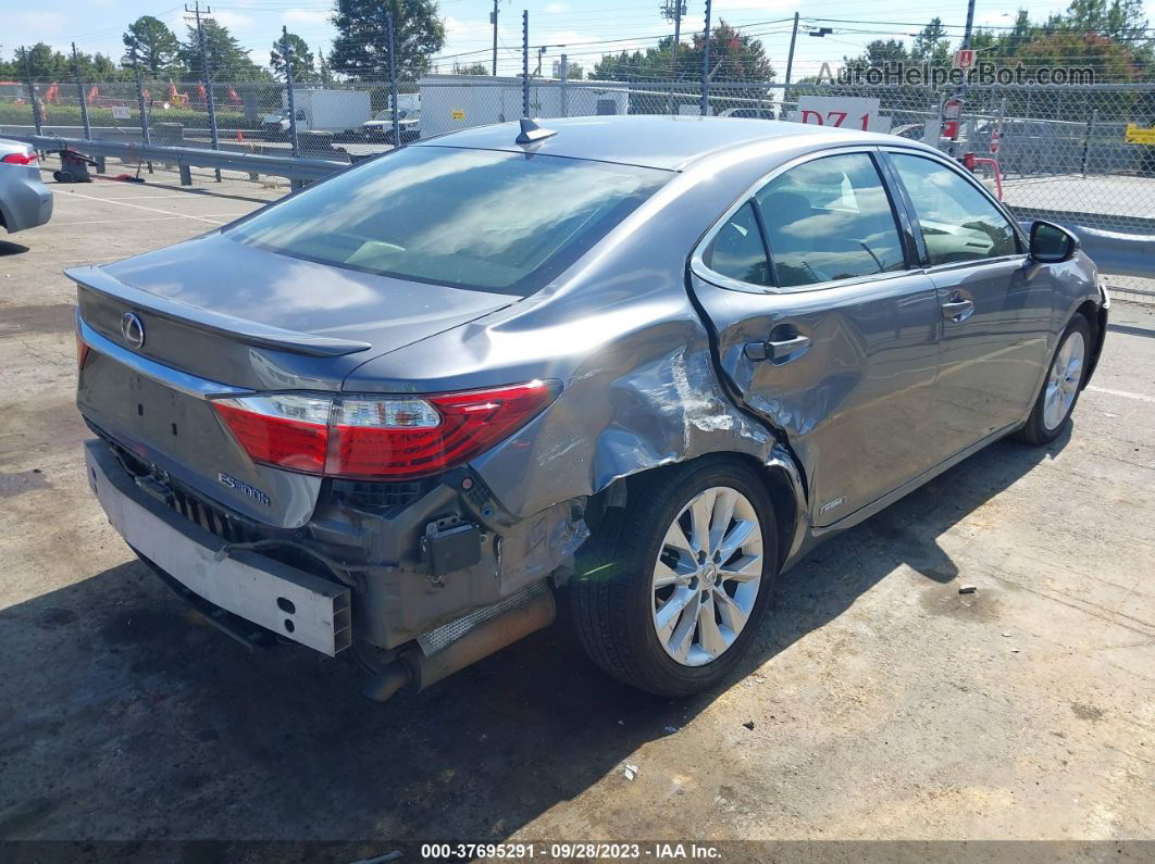 2013 Lexus Es 300h Hybrid Silver vin: JTHBW1GG4D2037299