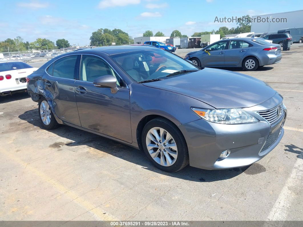 2013 Lexus Es 300h Hybrid Silver vin: JTHBW1GG4D2037299