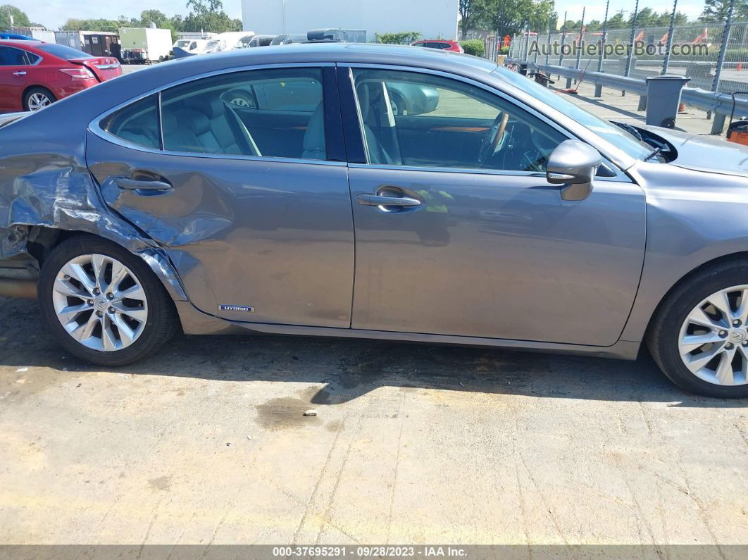 2013 Lexus Es 300h Hybrid Silver vin: JTHBW1GG4D2037299