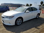 2014 Lexus Es 300h White vin: JTHBW1GG4E2046814