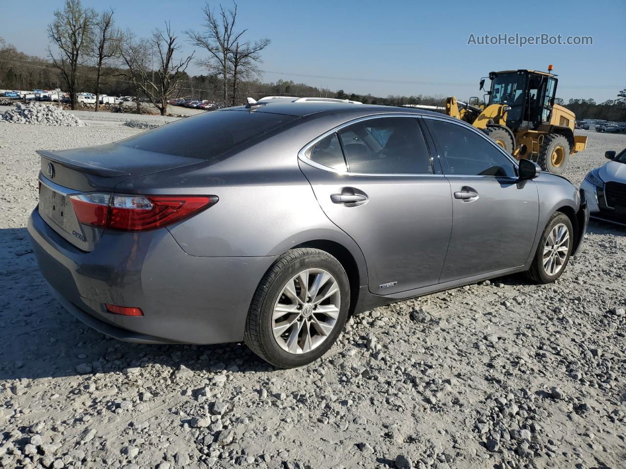 2014 Lexus Es 300h Gray vin: JTHBW1GG4E2062379