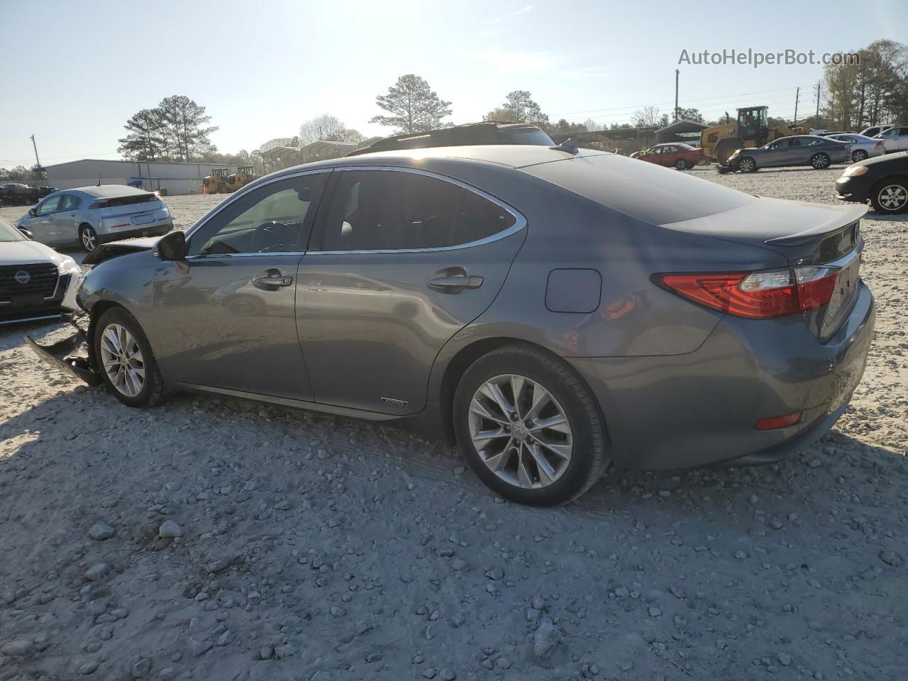 2014 Lexus Es 300h Gray vin: JTHBW1GG4E2062379