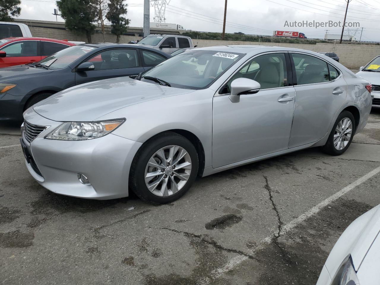 2014 Lexus Es 300h Серебряный vin: JTHBW1GG4E2063516