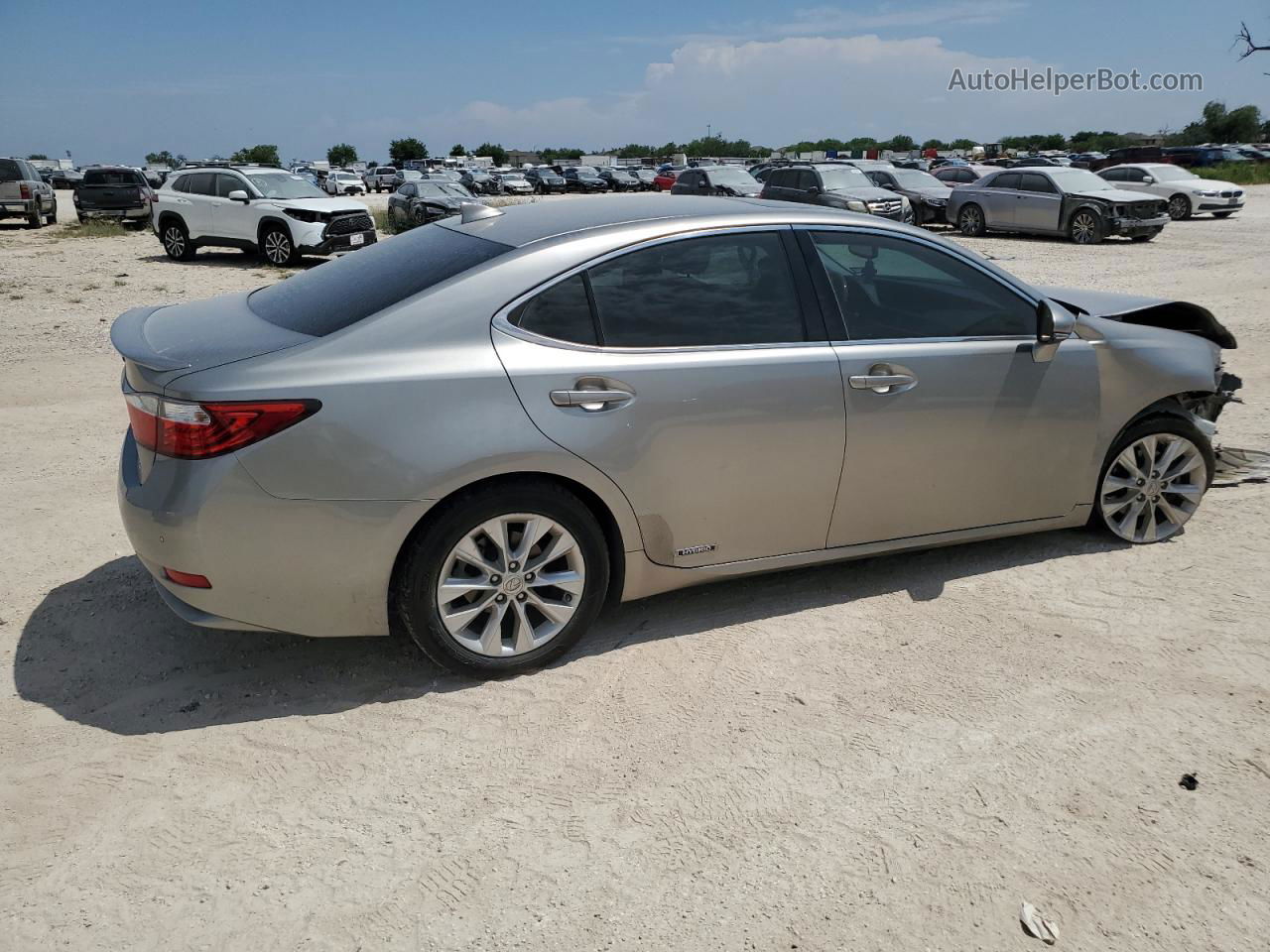 2015 Lexus Es 300h Silver vin: JTHBW1GG4F2082360