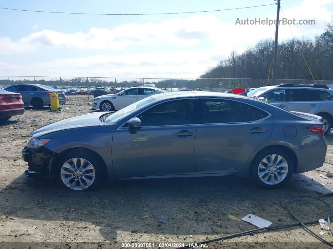 2015 Lexus Es 300h   Gray vin: JTHBW1GG4F2094072