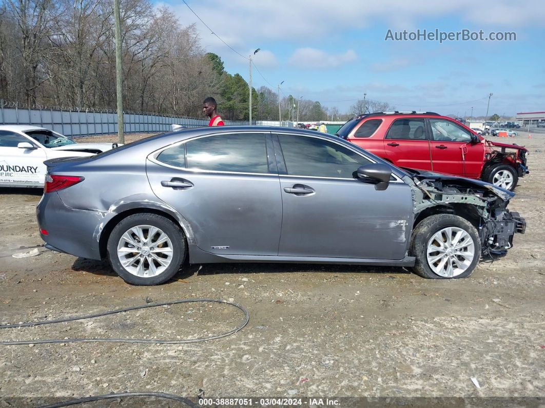 2015 Lexus Es 300h   Gray vin: JTHBW1GG4F2094072