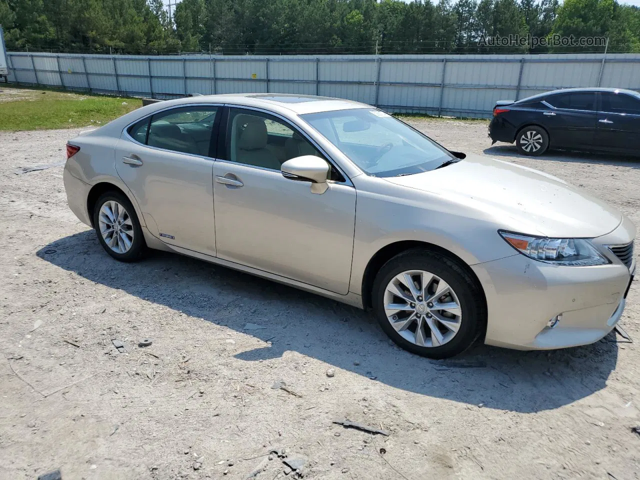 2015 Lexus Es 300h Желто-коричневый vin: JTHBW1GG4F2095920