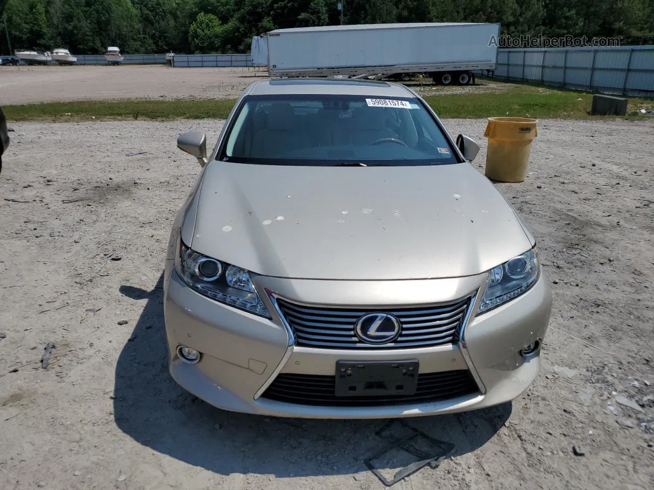 2015 Lexus Es 300h Tan vin: JTHBW1GG4F2095920