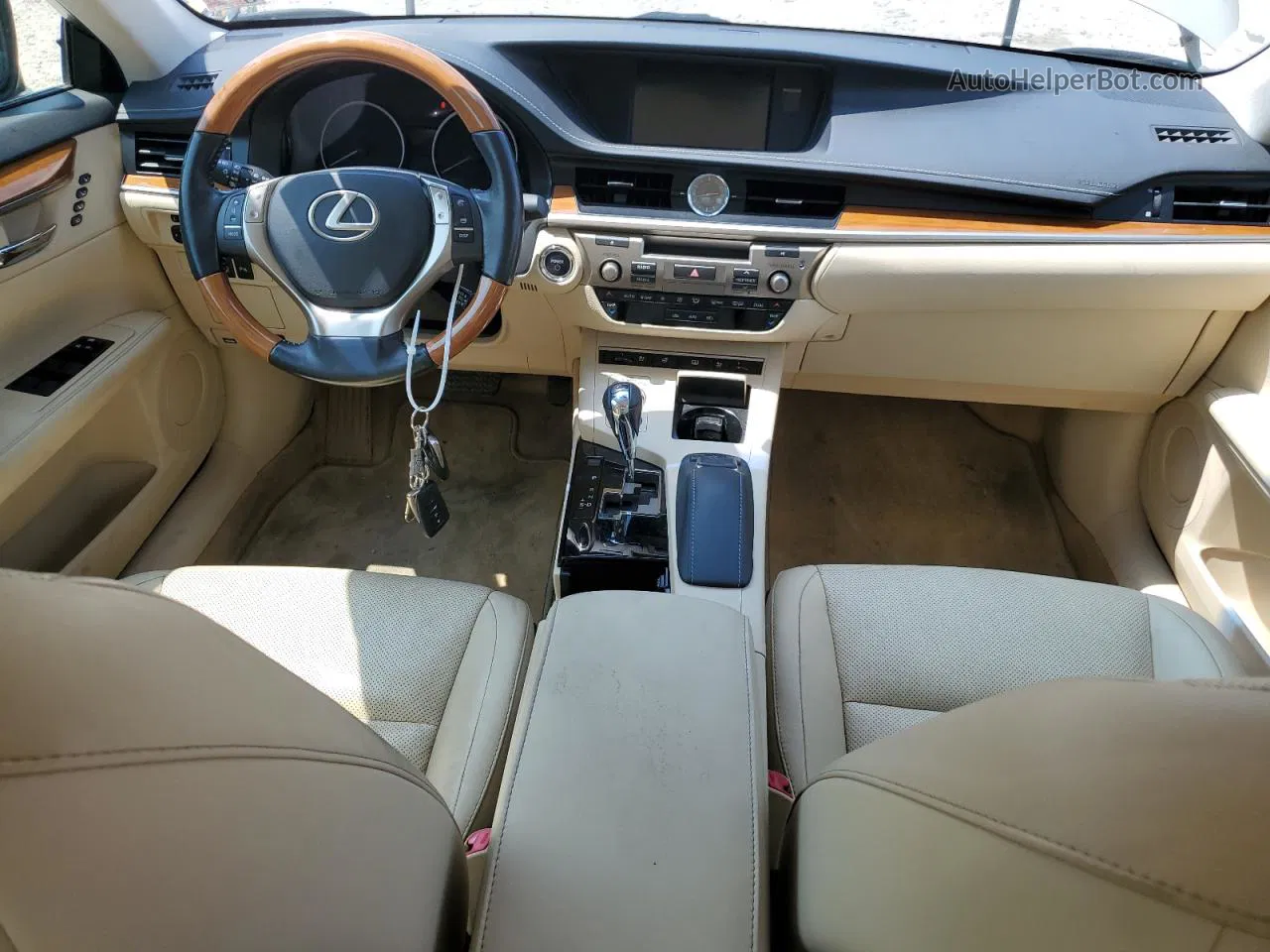 2015 Lexus Es 300h Tan vin: JTHBW1GG4F2095920