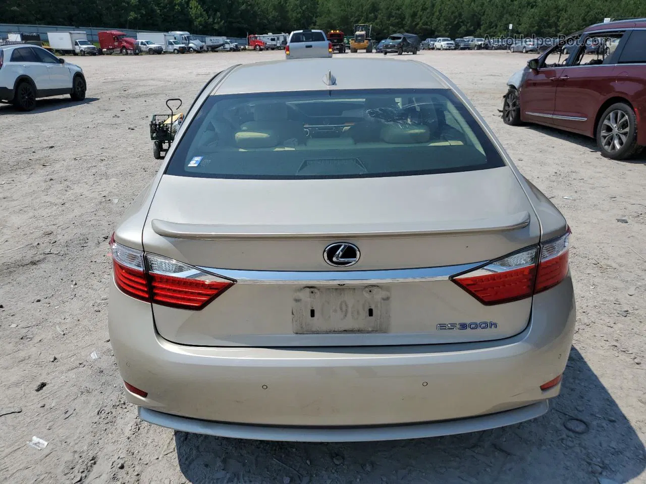 2015 Lexus Es 300h Tan vin: JTHBW1GG4F2095920