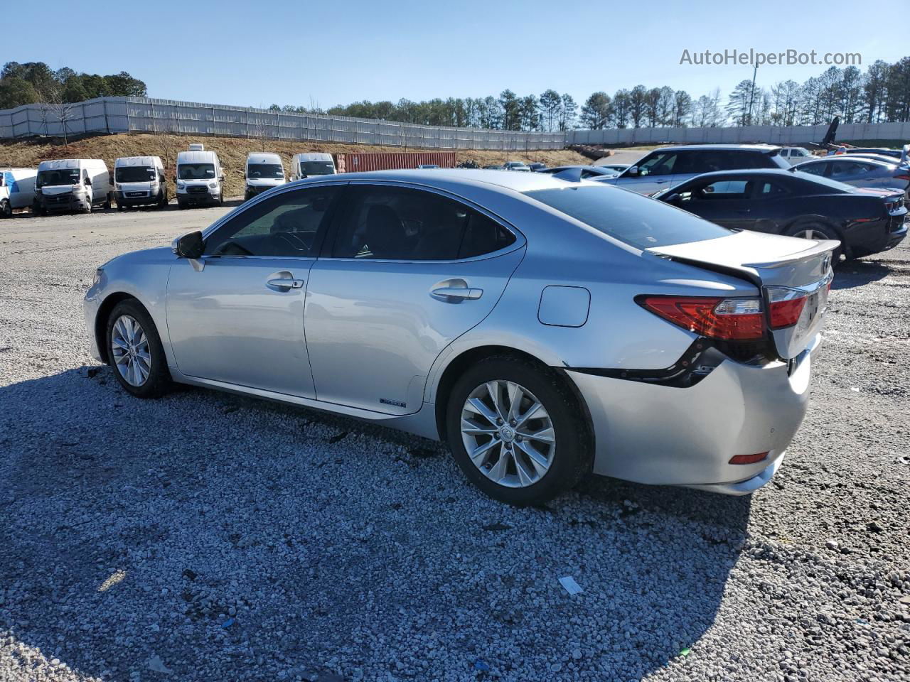 2015 Lexus Es 300h Silver vin: JTHBW1GG4F2099904