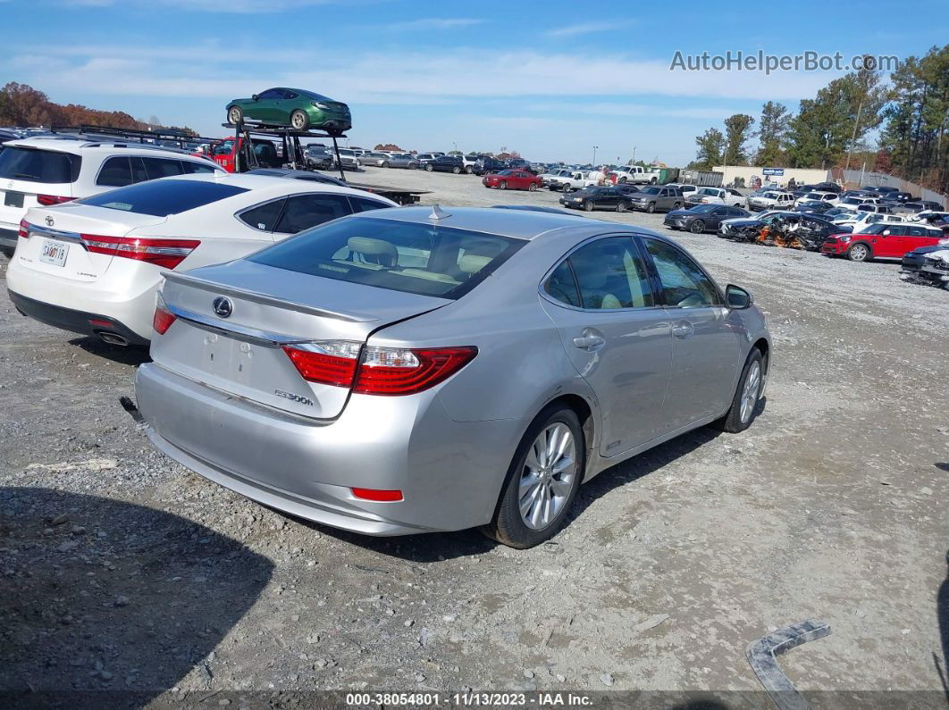 2013 Lexus Es 300h Серебряный vin: JTHBW1GG5D2013187