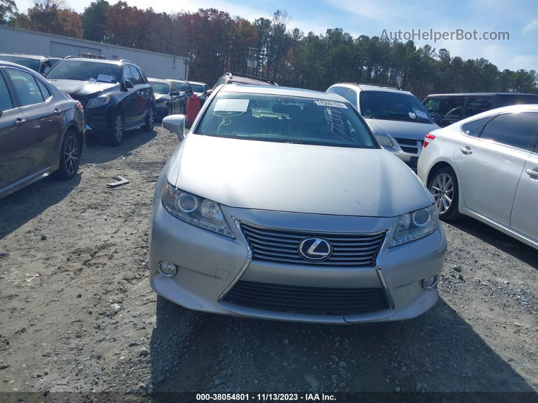 2013 Lexus Es 300h Silver vin: JTHBW1GG5D2013187