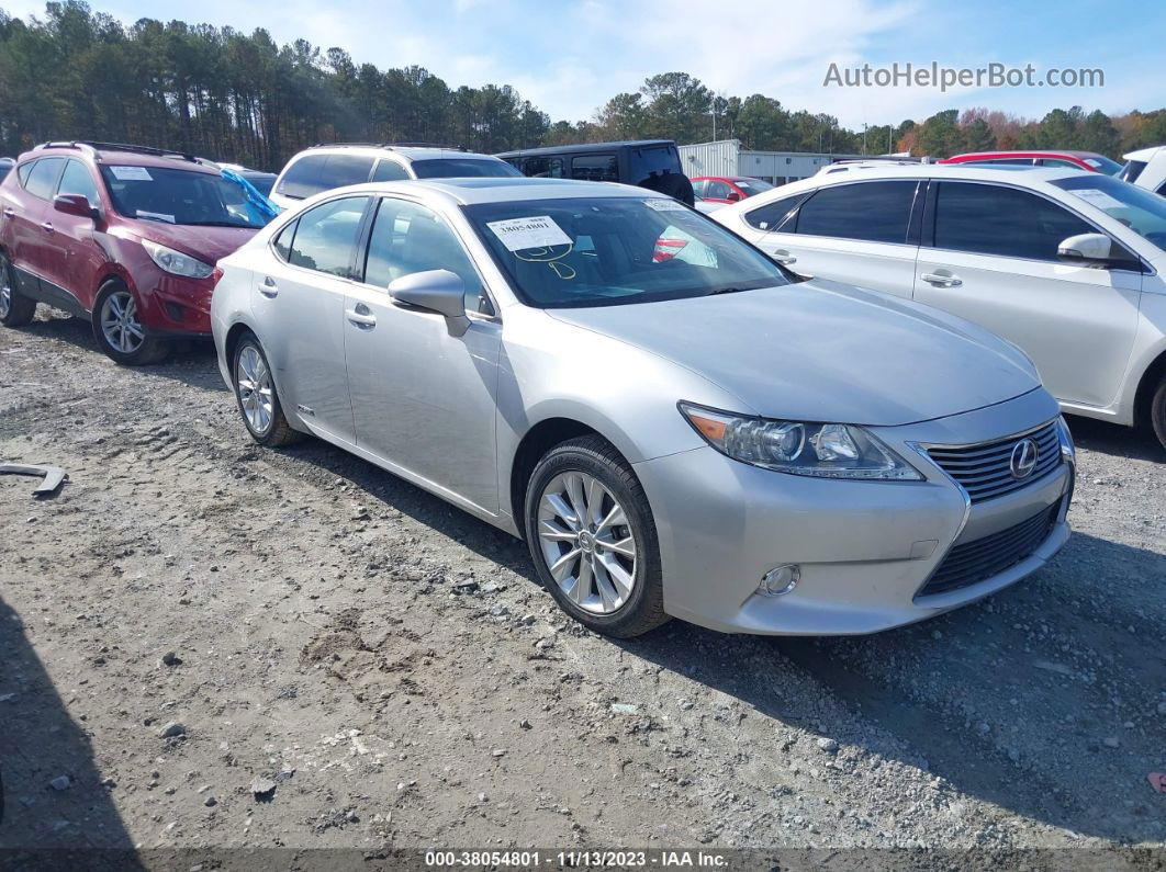 2013 Lexus Es 300h Silver vin: JTHBW1GG5D2013187