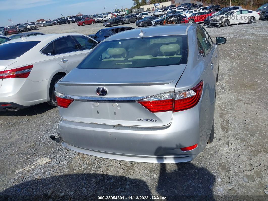 2013 Lexus Es 300h Silver vin: JTHBW1GG5D2013187